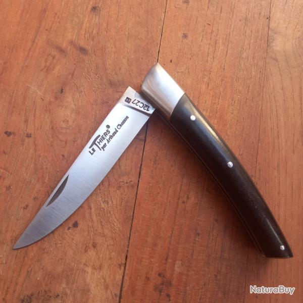 Joli Couteau LE THIERS  par ARTHAUD CHOSSON Manche en �B�NE