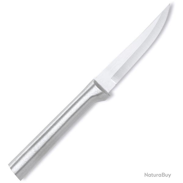 Couteau d'Office Rada Cutlery Heavy Duty Lame Acier 420 Manche Aluminium Argent RDCR103