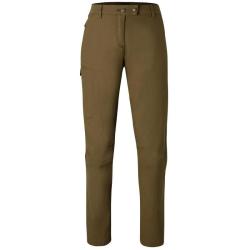 Pantalon Femme Pinewood V&auml;rnamo vantage Canvas - Olive Marron