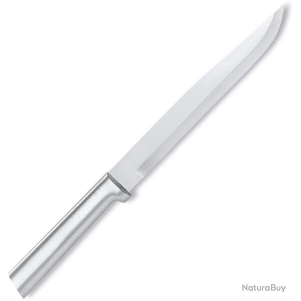 Couteau de Cuisine Rada Cutlery Slicer Lame Acier 420 Satin�e Manche Aluminium Argent RDCR107