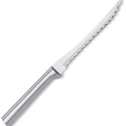 Couteau &agrave; Tomate Rada Cutlery Slicer Lame Acier 420 Manche Aluminium Argent RDCR126
