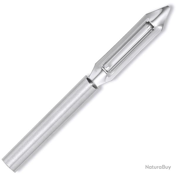 Couteau �plucheur Rada Cutlery Deluxe Lame Acier 420 Manche Aluminium Argent RDCR141