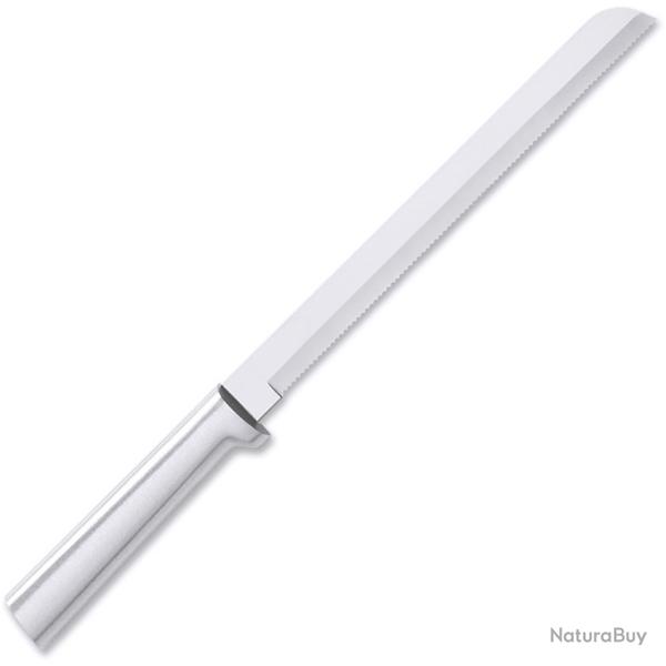 Couteau � Pain Rada Cutlery Lame Acier 420 Satin�e Dentel�e 20,32 cm Manche Aluminium Argent RDCR143