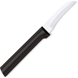 Couteau d'Office Rada Cutlery Granny Lame Acier 420 Manche R&eacute;sine Noire RDCW200