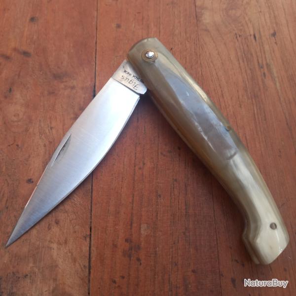 Joli Couteau SARDE FIGUS PATTADA Manche en Corne