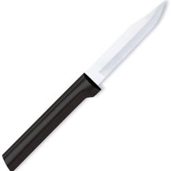 Couteau d'Office Rada Cutlery Regular Lame Acier 420 Manche R&eacute;sine Noire RDCW201