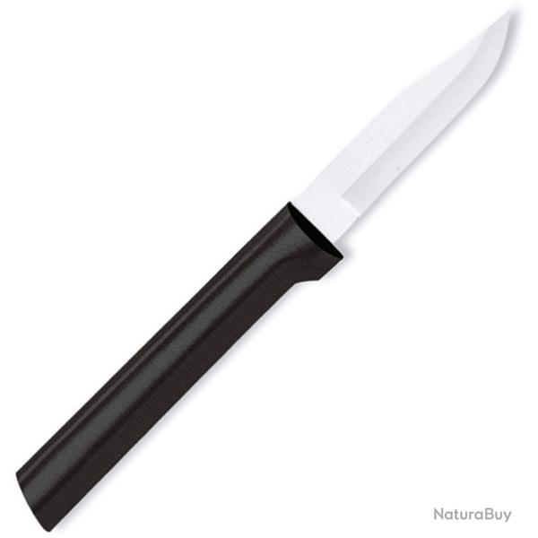 Couteau d'Office Rada Cutlery Peeling Lame Acier 420 Manche R�sine Noire RDCW202