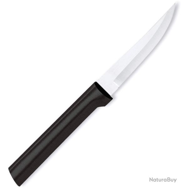 Couteau d'Office Rada Cutlery Heavy Duty Lame Acier 420 Manche R�sine Noire RDCW203