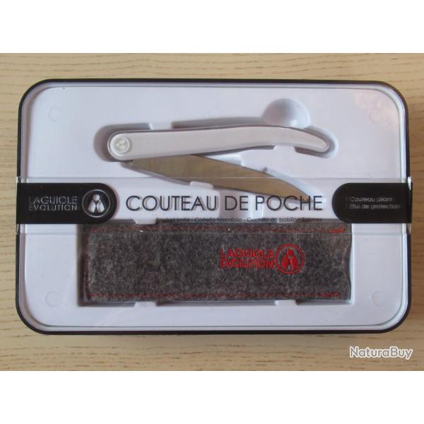 Couteau pliant LAGUIOLE EVOLUTION - Blanc