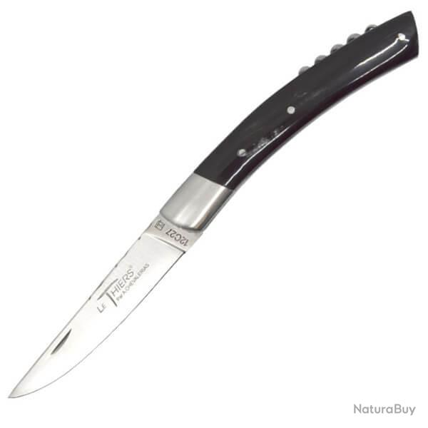 Couteau pliant Chevalerias "Le Thiers" 2 pi�ces Corne Noire