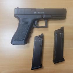 Pistolet Airsoft type Glock ASG - 1� sans prix de r&eacute;serve !!