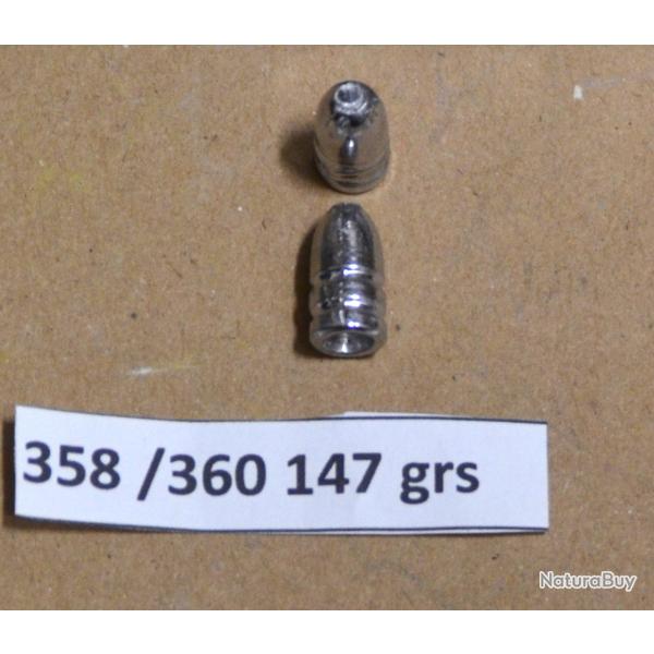 Ogives 360 /147 grs rechargement revolver colt poudre noire