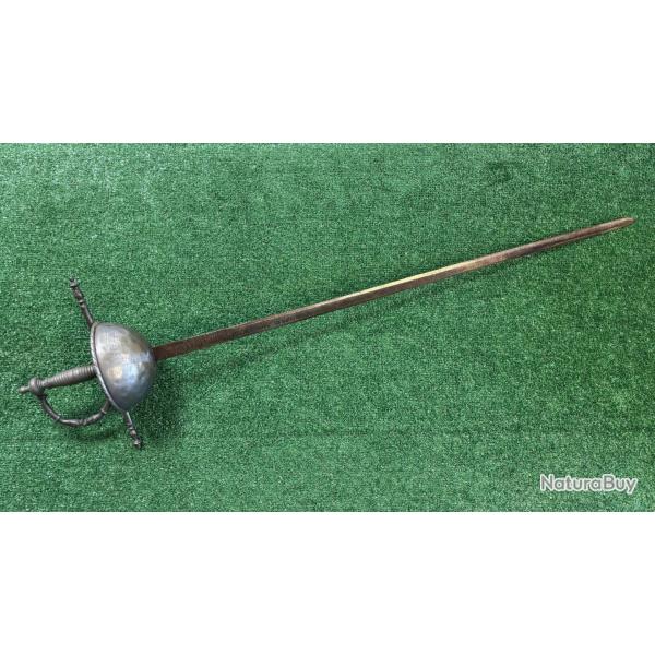 �p�e � coquille - Style rapi�re ancienne - Garde m�tallique - Occasion