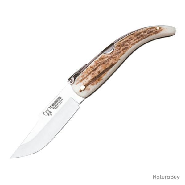 CUD-380C Couteau pliant Cudeman manche cerf