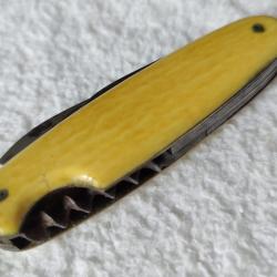 Couteau pliant canif Navette style Nogent &agrave; restaurer Poldistahl