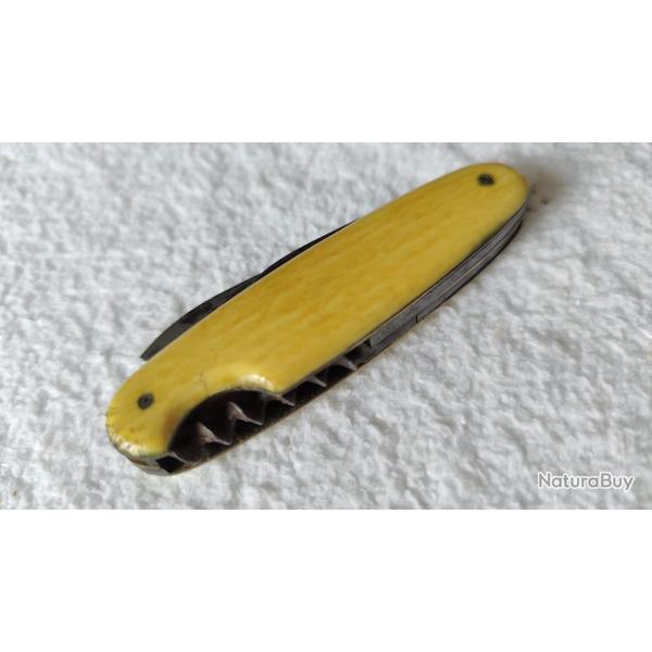 Couteau pliant canif Navette style Nogent � restaurer Poldistahl