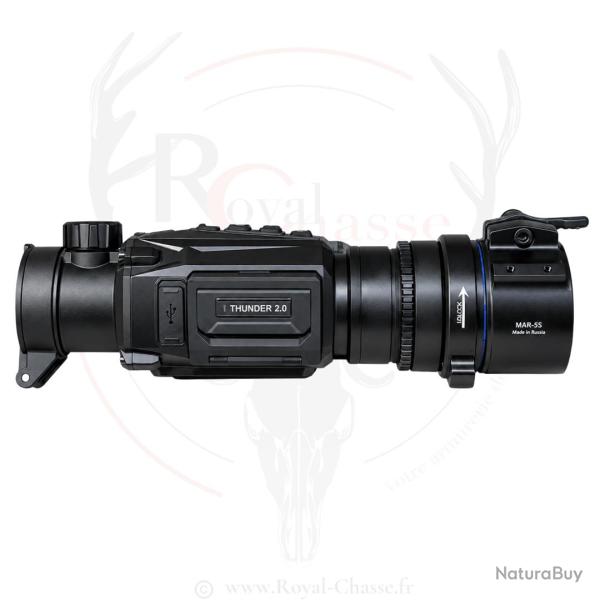 Pack Clip-On thermique THUNDER TE19CR 2.0 + montage rapide HIKMICRO -- Diam�tre CLIP-ON  (mm) : 55 m