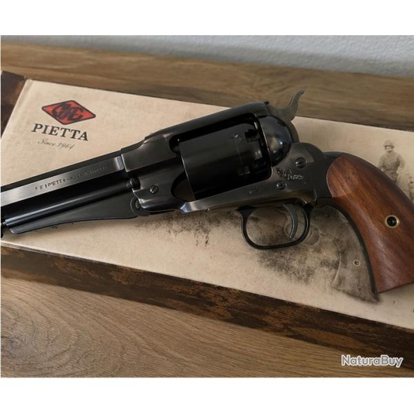 REVOLVER PIETTA 1858 REMINGTON NEW MODEL ARMY SHERIFF ACIER CALIBRE 44 REF RGASH44