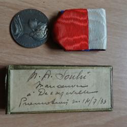 M&eacute;daille du travail 1933 (a)