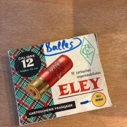 balle de marque eley brenneke en 12/65