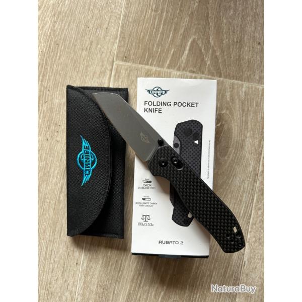 Olight couteau pliant Rubato 2 + lampe et pochette