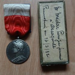 M&eacute;daille du travail 1932 (b)