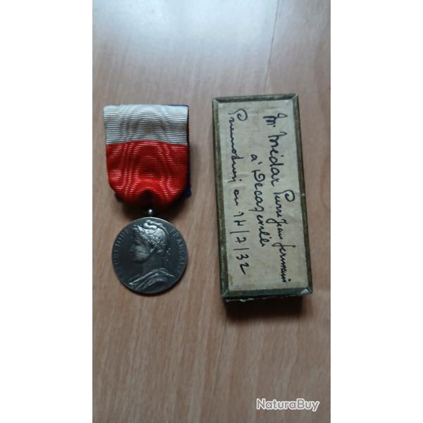 M�daille du travail 1932 (b)