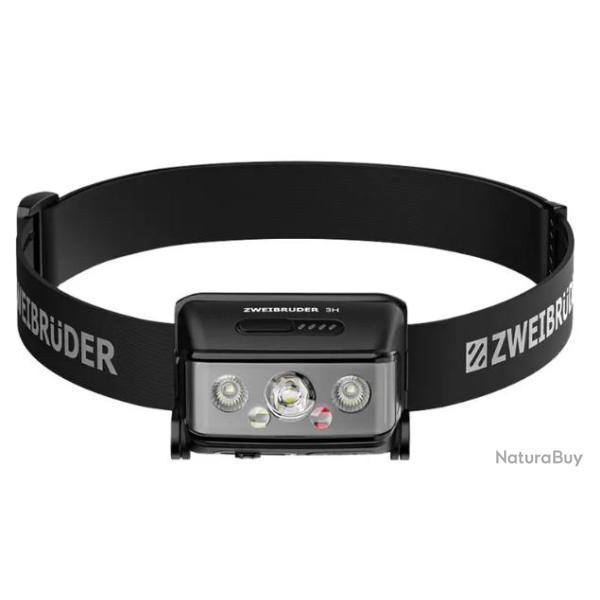 Zweibruder - Lampe Frontale Rechargeable 600lm