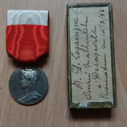 M&eacute;daille du travail 1933 (d)