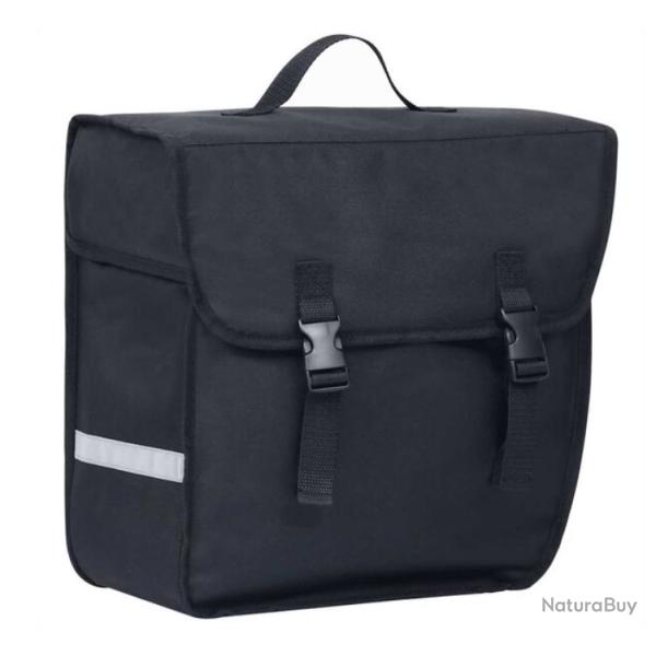 Sac de v�lo simple pour porte-bagages �tanche 21 L Noir