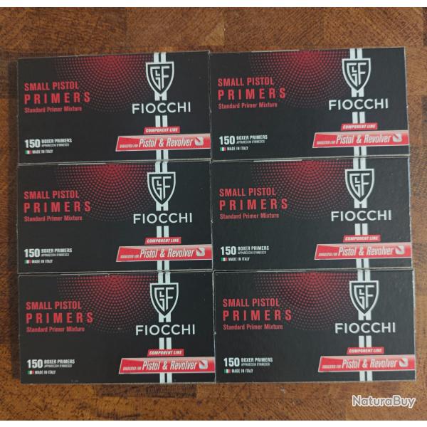 900 amorces small pistol fiocchi livraison gratuite!!