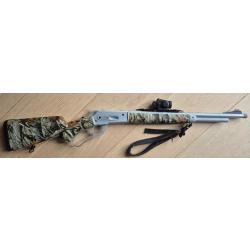 Carabine Pedersoli Lever Action 1886/71 Guidemaster 4570 Gvt + Point Rouge Crossfire +grenadi&egrave;res