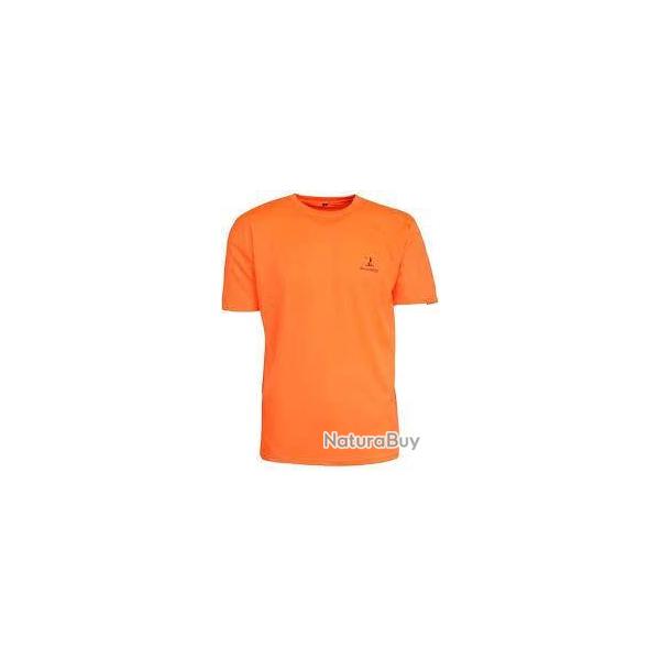 T-Shirt De Chasse Fluo Orange - PERCUSSION S