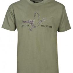 T-Shirt De Chasse Passion Migrateurs - PERCUSSION 2XL