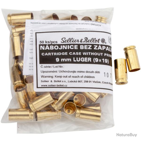 Sellier & Bellot Douilles 9mm Para