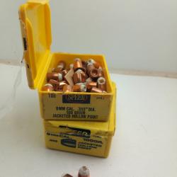 Ogives speer 9mm 100grs jhp