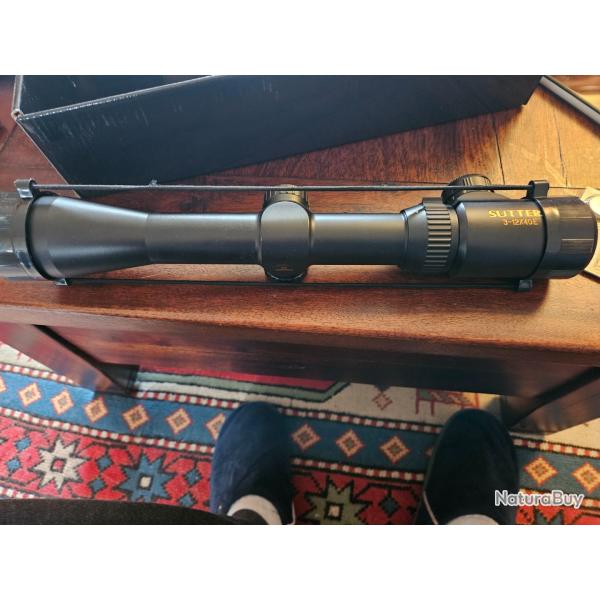 Lunette de tir Sutter 3-12X40E