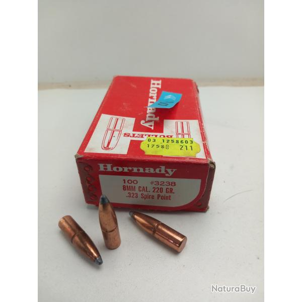 Ogives hornady 8mm 220grs spire point