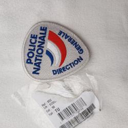 Insigne badge de police Nationale fran&ccedil;aise Direction G&eacute;n&eacute;rale
