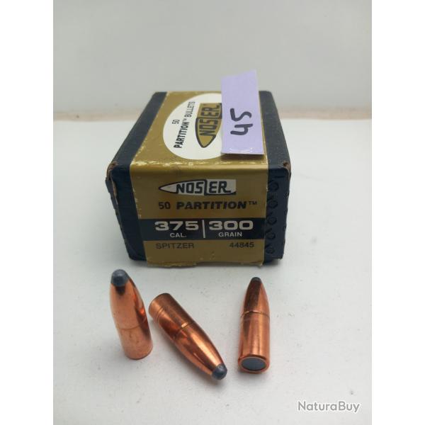 Ogives nosler partition 375 300grs