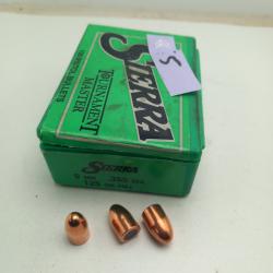 Ogives sierra 9mm 125grs fmj