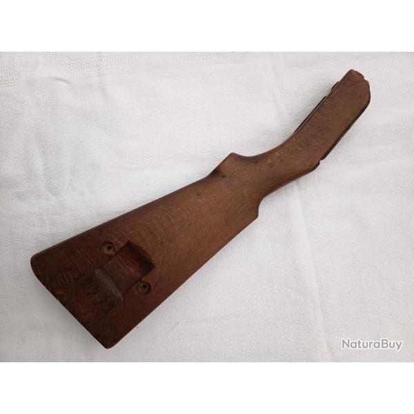 ancienne crosse bois fusil MAS 36 fusil militaire fran�ais