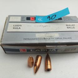 Ogives lapua 30 124grs fmj
