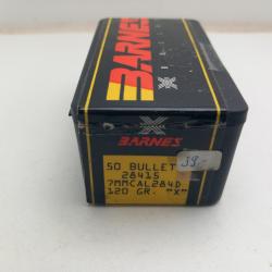 Ogives Barnes 7mm 120grs X