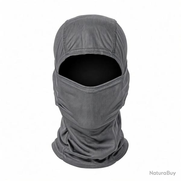 Cagoule Grise Unie Respirante Polyester