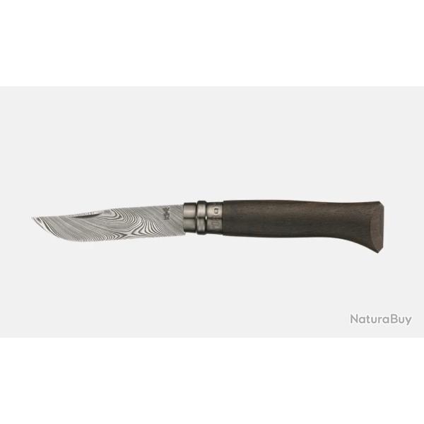 Couteau Opinel N�08 �dition Limit�e Damas & Ziricote - Coffret Ch�ne.
