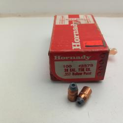Ogives hornady 38 158grs hp