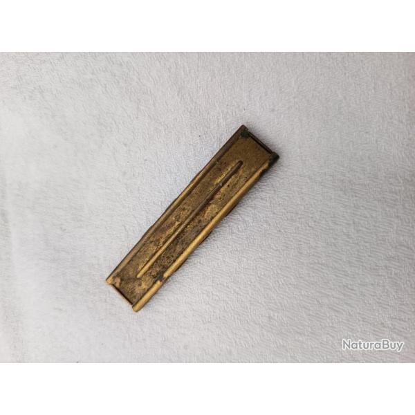 clip lame chargeur laiton Mauser N