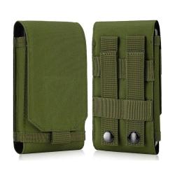 &Eacute;tui T&eacute;l&eacute;phone Tactique MOLLE Vert Olive 6 &agrave; 7,5 Pouces