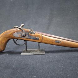 Pistolet &agrave; percussion Eibar, Cal. 12mm - 1� sans prix de r&eacute;serve !!
